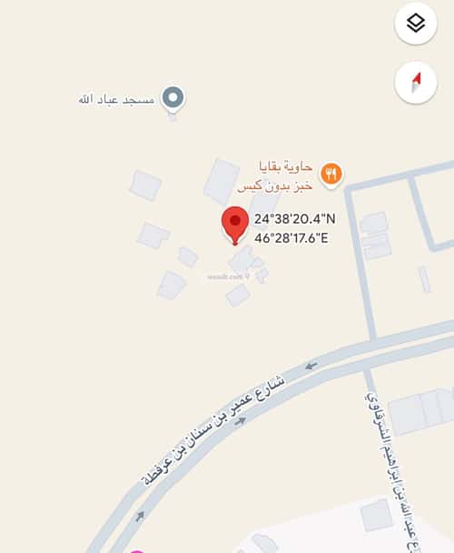 أرض 306.6 متر مربع شرقية على شارع 20م المهدية، غرب الرياض، الرياض