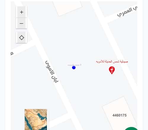 Land 307.5 SQM Facing West on 12m Width Street Haya Bani Maawiya, Madinah