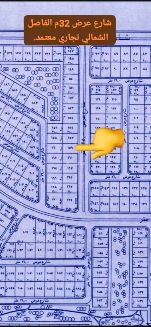 Land 310 SQM Facing East on 25m Width Street Al-Furqan, North Jeddah, Jeddah