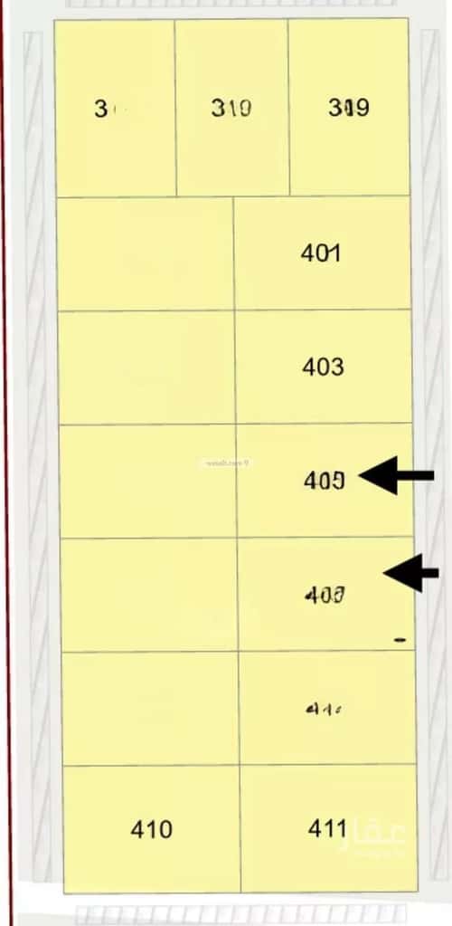 Land 400 SQM Facing South on 15m Width Street The Apartment, Bariduh