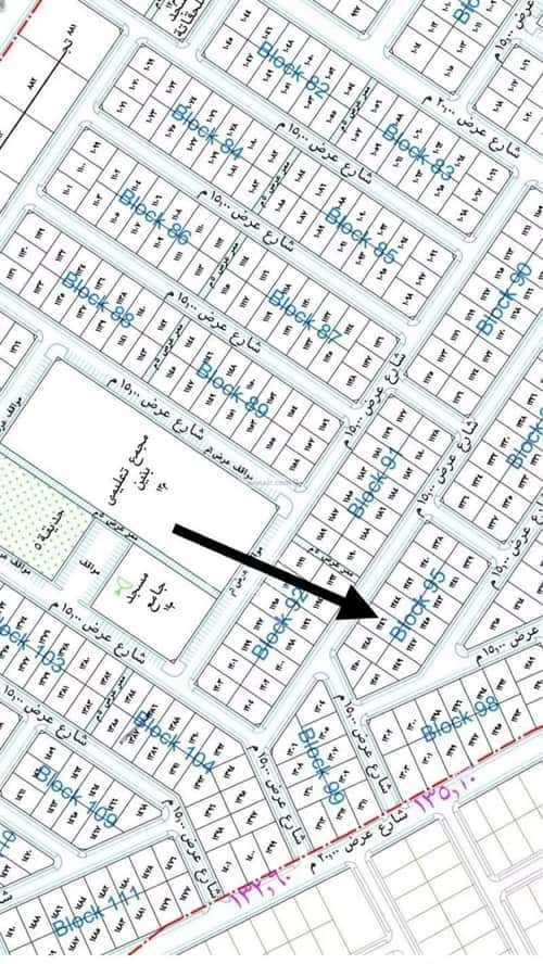 Land 400 SQM Facing North on 15m Width Street Al-Shafa, Bariduh