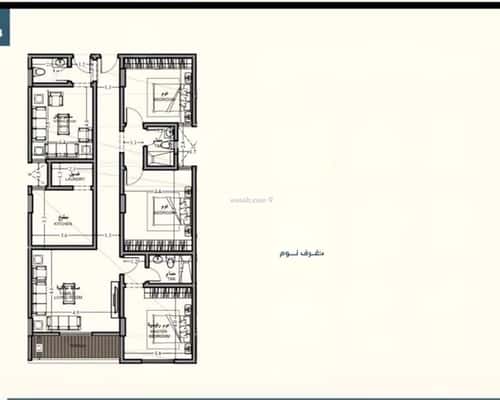 Apartment 146.78 SQM with 4 Bedrooms Al Shooalah, Aldammam