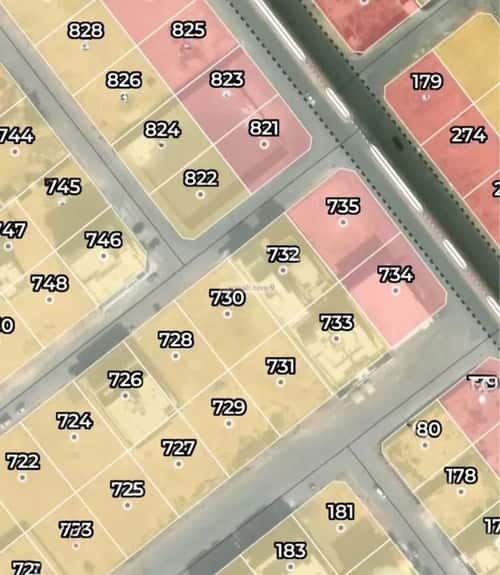 Land 768 SQM Facing South on 25m Width Street Al Amwaj, North Jeddah, Jeddah