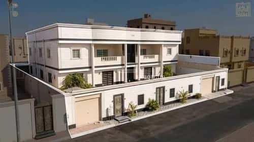 Villa 1200 SQM Facing South on 25m Width Street Teebah, North Jeddah, Jeddah