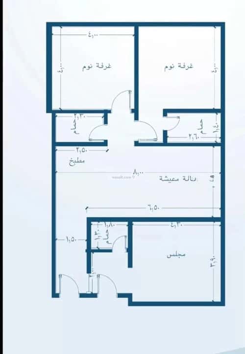 شقة 128.69 متر مربع ب 3 غرف الفيحاء، جنوب جدة، جدة
