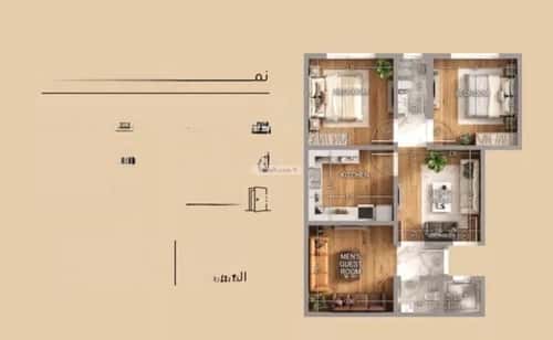 Apartment 1995.5 SQM with 3 Bedrooms Meshrefah, North Jeddah, Jeddah