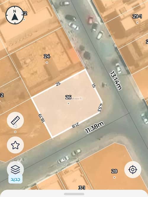 Land 449.96 SQM Al Shouran, Madinah