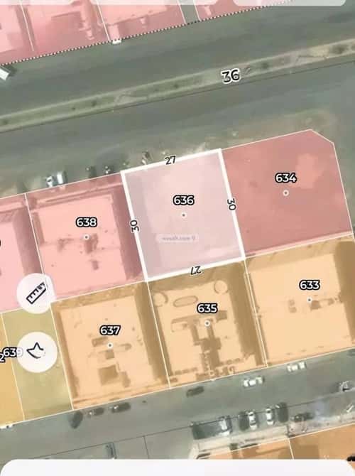 Land 810 SQM Facing North on 36m Width Street Al-Jabrah, Madinah