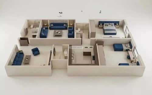 Apartment 105.47 SQM with 3 Bedrooms Bathaakorish, Makkah Al Mukarramah