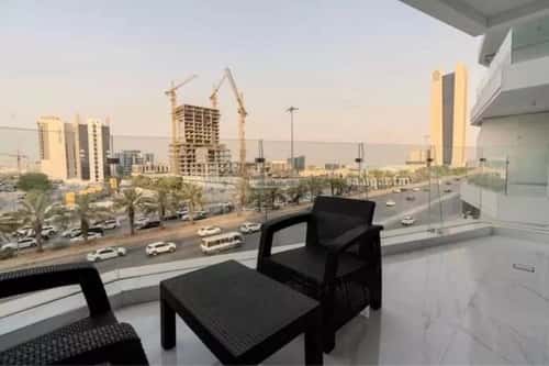 شقة 121.05 متر مربع بغرفتين النخيل، شمال الرياض، الرياض