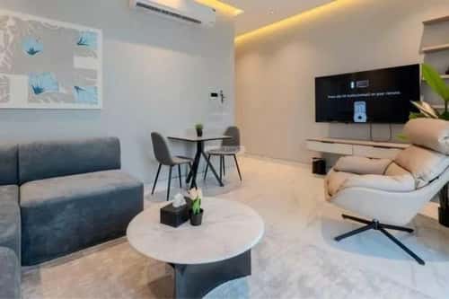 شقة 121.05 متر مربع بغرفتين النخيل، شمال الرياض، الرياض