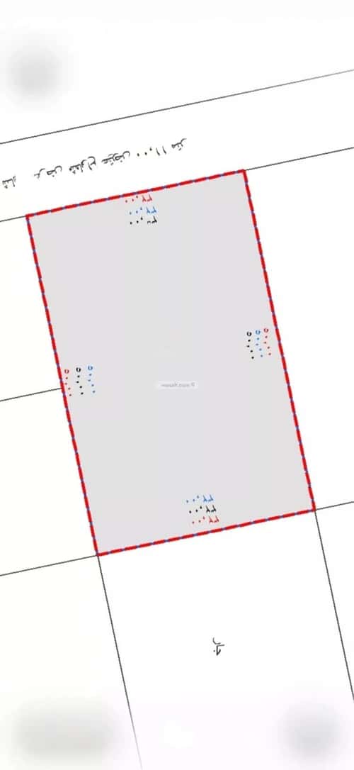 Land 1600 SQM Facing West on 12m Width Street Al Azizeyyah, North Jeddah, Jeddah