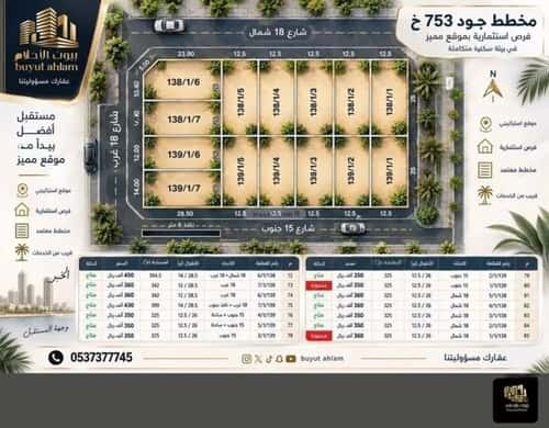 Land 399 SQM Al Lo'A Lo'A, Khobar