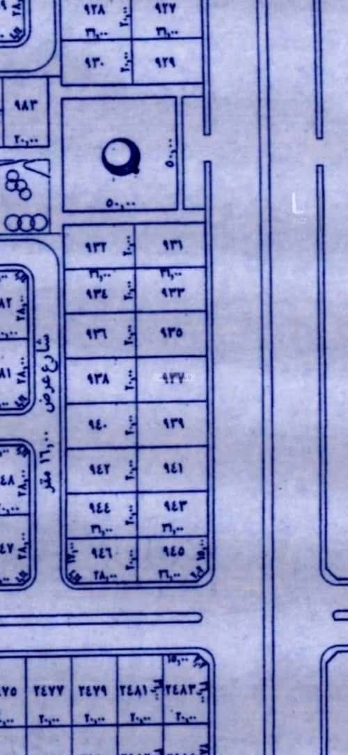 Land 620 SQM Facing East on 52m Width Street Al-Jazeera, North Jeddah, Jeddah