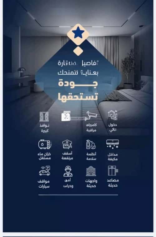 Apartment 625 SQM with 2 Bedrooms Al Rabbwah, North Jeddah, Jeddah