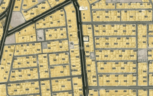 Land 600 SQM Facing West on 40m Width Street Mishrif, Al Kharj