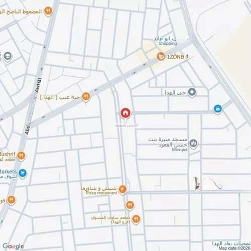 Land 600 SQM Facing West on 40m Width Street Mishrif, Al Kharj