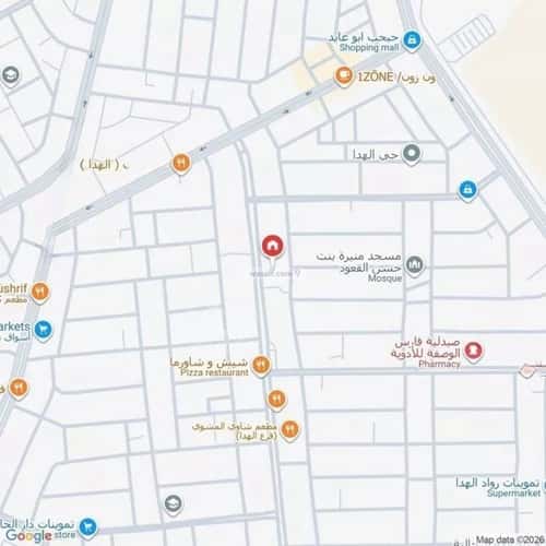 أرض 800 متر مربع غربية على شارع 40م مشرف، الخرج