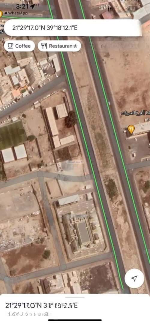 Land 2427.61 SQM Facing North Al Rughamah, East Jeddah, Jeddah