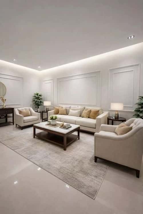 Villa 322.55 SQM Facing North on 20m Width Street Middle Al-Uraija, West Riyadh, Riyadh