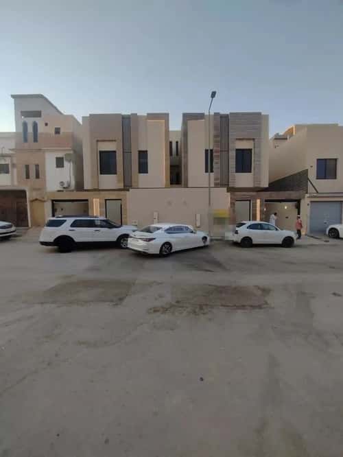 Villa 322.55 SQM Facing East on 20m Width Street Middle Al-Uraija, West Riyadh, Riyadh