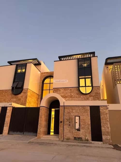 Villa 313.55 SQM Facing North West on 20m Width Street As-Safa, Central Riyadh, Riyadh