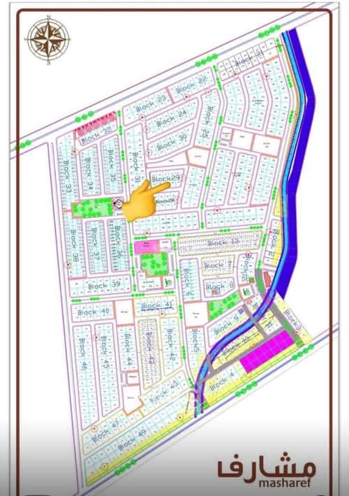 Land 360 SQM Facing South on 15m Width Street Al-Riyadh, North Jeddah, Jeddah