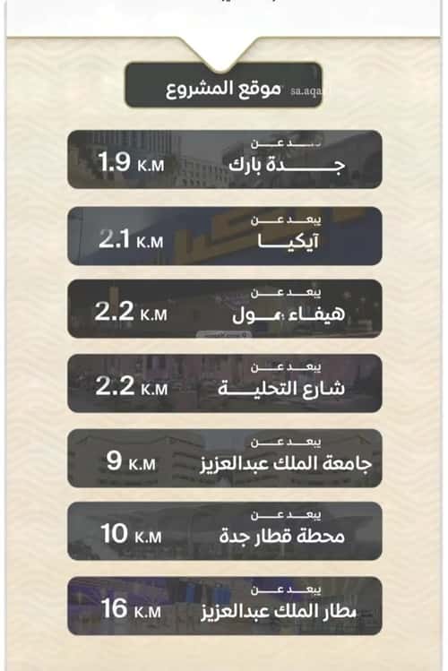 Apartment 1000 SQM with 3 Bedrooms Meshrefah, North Jeddah, Jeddah
