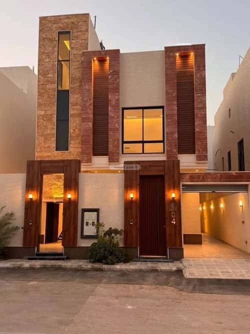 فيلا 300 متر مربع واجهة شمالية ب 8 غرف طويق، غرب الرياض، الرياض