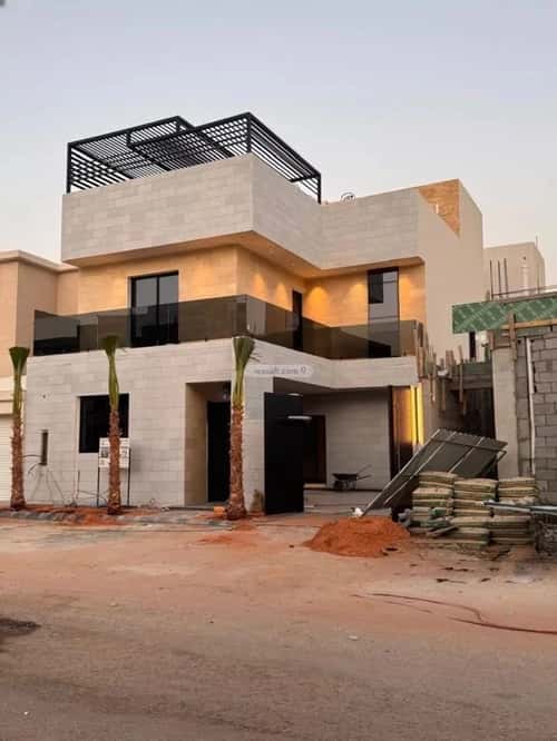 Villa 408.36 SQM Facing North on 20m Width Street Al-Mahdiyah, West Riyadh, Riyadh