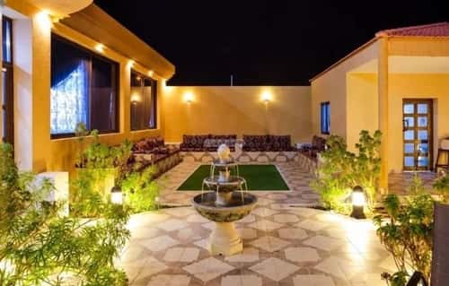 Rest House 286.5 SQM Facing West on 10m Width Street Shaate Al-Nisf Alqamar, Aldammam