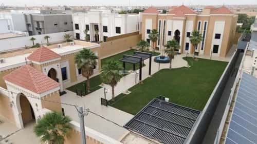 Villa 2501.2 SQM Facing West on 25m Width Street Ar-Rimal, East Riyadh, Riyadh