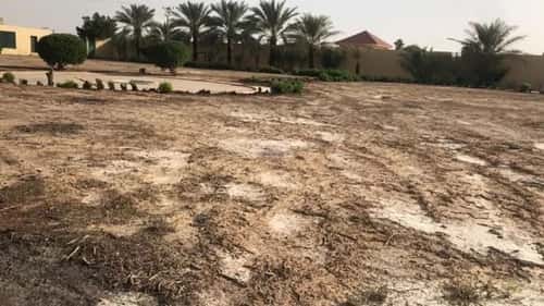 أرض 7500 متر مربع واجهة جنوبية الرمال، شرق الرياض، الرياض