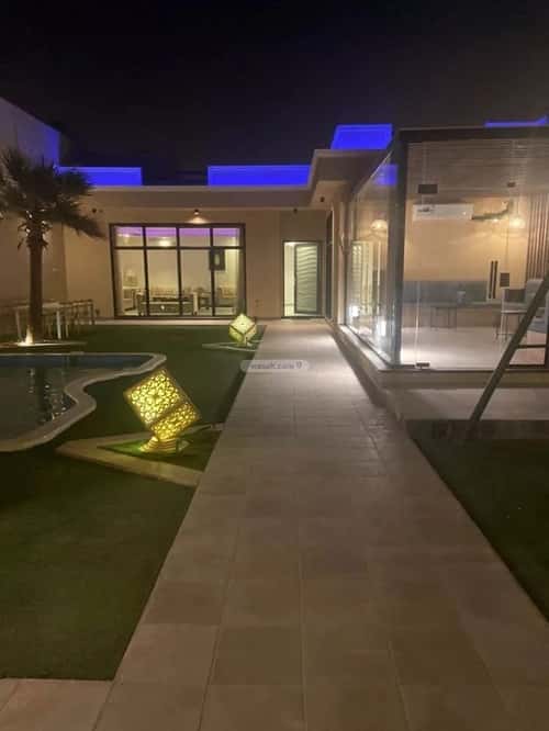 استراحة 375 متر مربع ب 4 غرف بنبان، الرياض