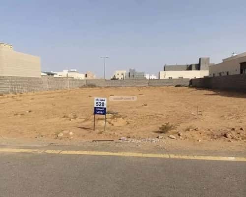 أرض 834 متر مربع شمالية على شارع 15م برك، نجران