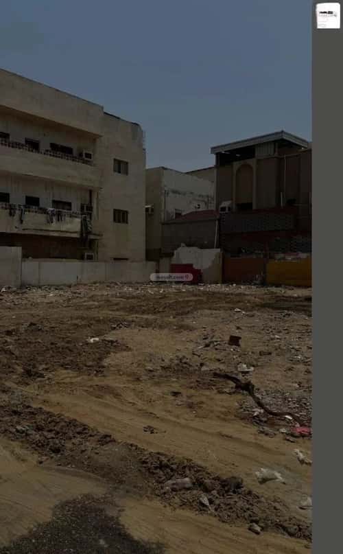 أرض 400 متر مربع غربية على شارع 15م المطار، جازان