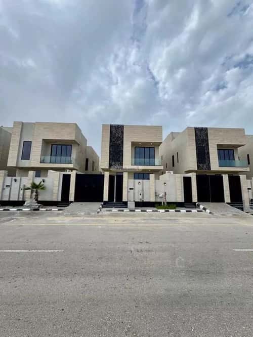 Villa 375 SQM Facing South on 30m Width Street Al Seef, Aldammam