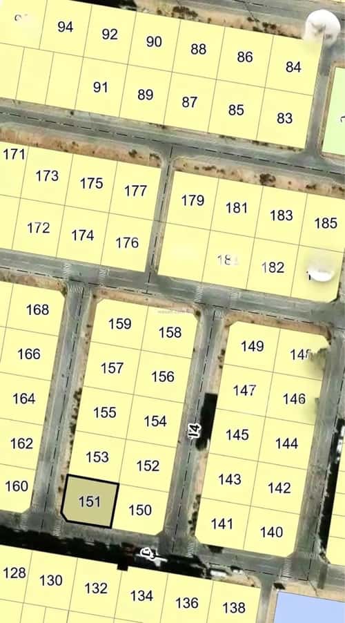 أرض 494.14 متر مربع شمالية غربية على شارع 15م الحسام، الدمام
