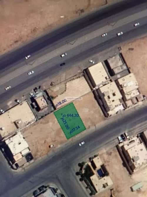 Land 444.23 SQM Facing South on 25m Width Street Al-Mahdiyah, West Riyadh, Riyadh