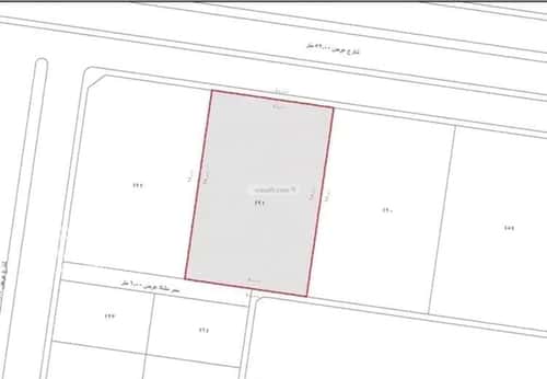 Land 2480 SQM Facing South Al-Rabi', North Jeddah, Jeddah