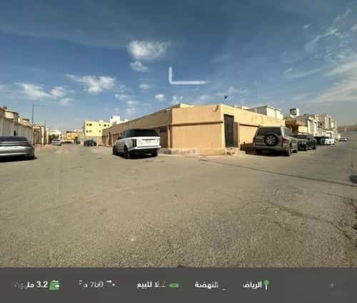 Villa 780 SQM Facing South West on 14m Width Street An-Nahdah, East Riyadh, Riyadh