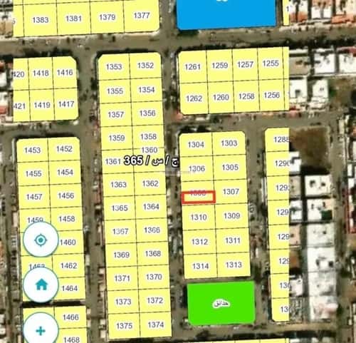 Land 356.5 SQM Facing West on 15m Width Street Al Hamadhnyah, East Jeddah, Jeddah