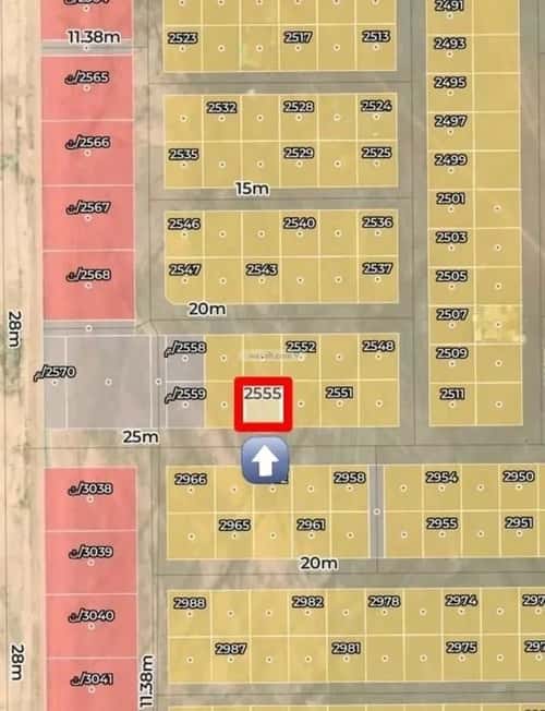 Land 750 SQM Facing South on 25m Width Street Al Ola, East Riyadh, Riyadh