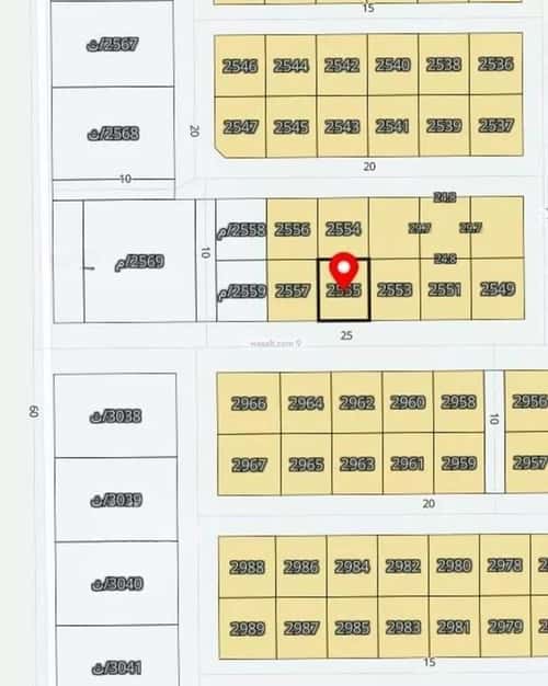 أرض 750 متر مربع جنوبية على شارع 25م العلا، شرق الرياض، الرياض