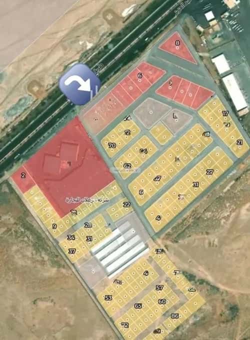 أرض 1469.96 متر مربع ثلاثة شوارع على شارع 70م الشقة، بريدة