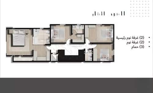 Villa 412.72 SQM Facing West on 18m Width Street Al Bahr, Khobar