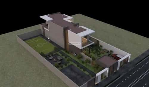 Villa 900 SQM Facing West on 25m Width Street Al-Buhayrat, North Jeddah, Jeddah