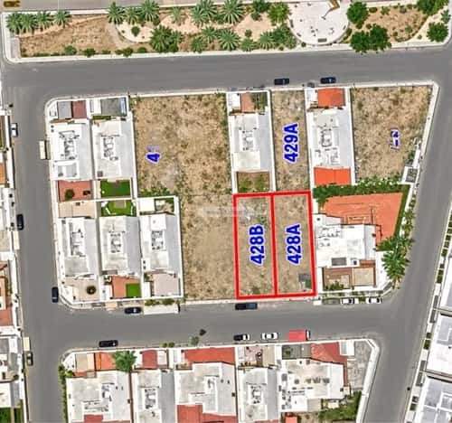 Land 360 SQM Facing South on 15m Width Street Al-Riyadh, North Jeddah, Jeddah