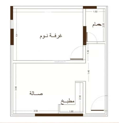 Apartment 829.81 SQM with 1 Bedroom Al Sharafeyyah, South Jeddah, Jeddah
