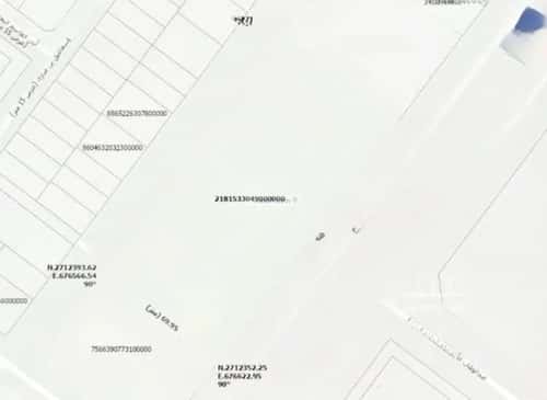 Land 10492.3 SQM Facing North on 20m Width Street Bader, South Riyadh, Riyadh
